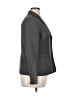 Le Suit 100% Polyester Solid Gray Blazer Size 14 (estimated) - photo 4