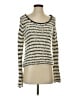 Free People Stripes Ivory Pullover Sweater Size S - photo 1