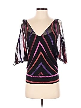 Guess Jeans 3/4 Sleeve Silk Top