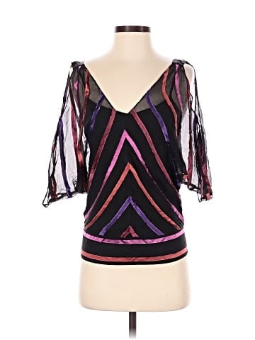 Guess Jeans 3/4 Sleeve Silk Top (view 1)