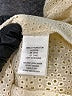 BCBGMAXAZRIA 100% Cotton Ivory 3/4 Sleeve Blouse Size S - photo 8