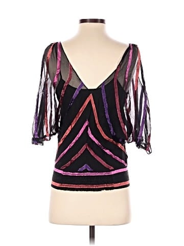 Guess Jeans 3/4 Sleeve Silk Top (view 2)