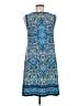 Max Studio Paisley Blue Casual Dress Size M - photo 2