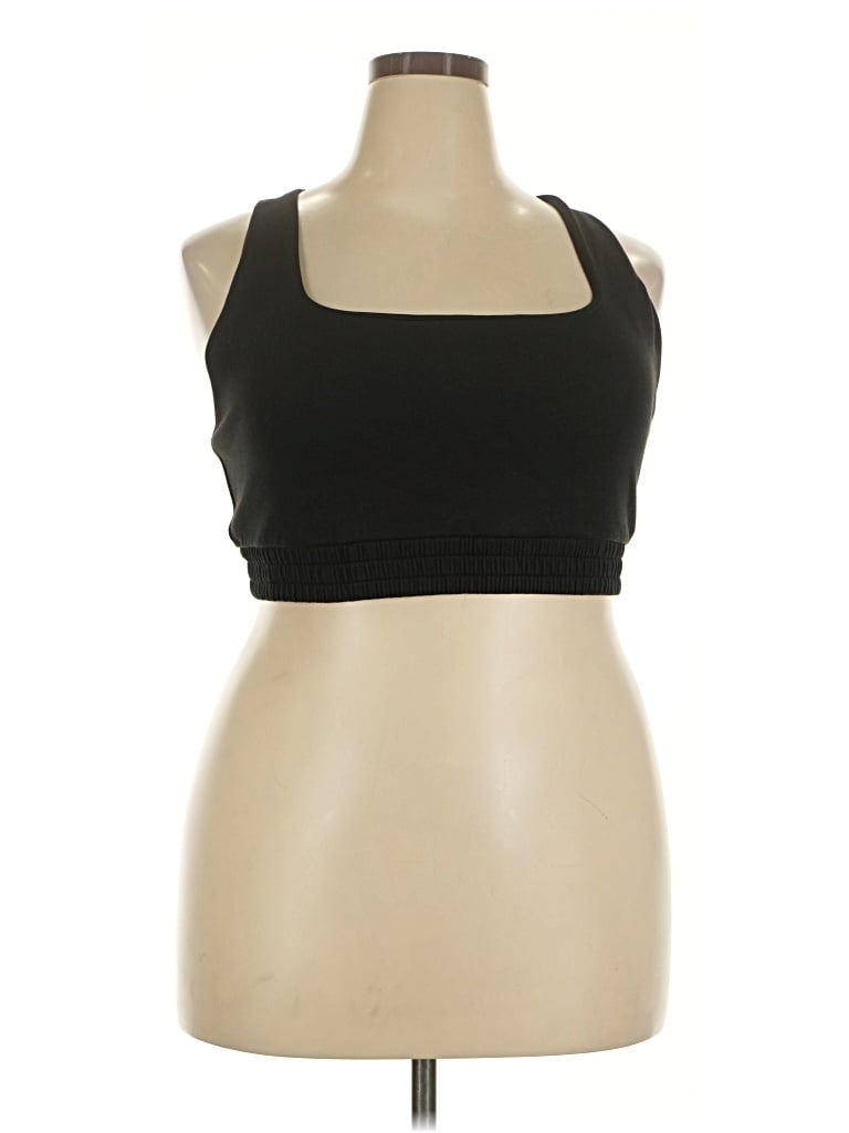 Pre-owned Active By Old Navy Tank Top Black Halter Neckline Tops