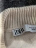 Zara Ivory Pullover Sweater Size S - photo 7