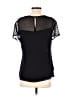 Ann Taylor LOFT Black Short Sleeve Top Size S - photo 2