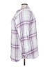 Croft & Barrow Plaid Purple 3/4 Sleeve Button-Down Shirt Size 3X - photo 5