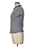 Old Navy Stripes Silver Short Sleeve Turtleneck Size L - photo 5