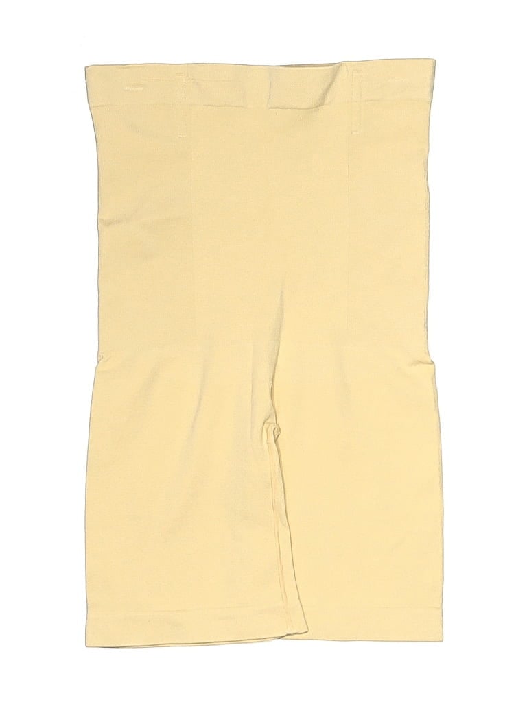 Pre-owned Shapermint Overall Shorts In Yellow