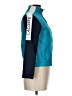 Lacoste Sport 100% Polyester Color Block Teal Track Jacket Size 12 - photo 4