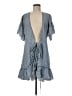 Max Studio Blue Casual Dress Size M - photo 1