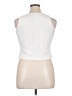 Bisou Bisou White Sleeveless Blouse Size XL - photo 2