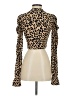Bershka Tan Long Sleeve Top Size XS - photo 2