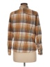Stoic 100% Cotton Plaid Brown Long Sleeve Button-Down Shirt Size M - photo 2