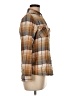 Stoic 100% Cotton Plaid Brown Long Sleeve Button-Down Shirt Size M - photo 4