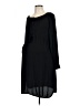 Gap - Maternity 100% Polyester Black Casual Dress Size Lg Maternity - photo 1