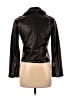 Parker 100% Leather Black Leather Jacket Size 17 - photo 2