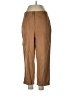 Talbots Solid Brown Khakis Size 10 - photo 1