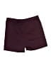 Unbranded Solid Burgundy Athletic Shorts Size XL - photo 2
