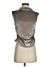 A New Day Silver Sleeveless Blouse Size S - photo 1