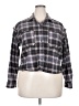Universal Thread 100% Cotton Gray Long Sleeve Polo Size XXL - photo 1