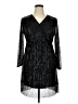 Unbranded 100% Polyester Black Cocktail Dress Size 1X - photo 1