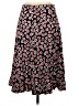 J.Crew 100% Polyester Paisley Blue Casual Skirt Size 4 - photo 2