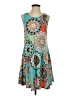 HerShe Paisley Teal Casual Dress Size S (estimated) - photo 1