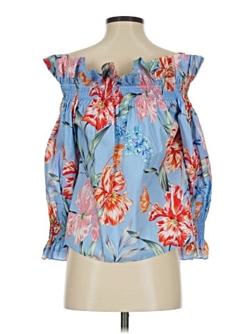 Christy Lynn 3/4 Sleeve Blouse (view 2)