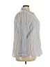 Westport 1962 Stripes Gray 3/4 Sleeve Button-Down Shirt Size 3X - photo 4