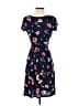 Kaileigh Floral Blue Casual Dress Size S - photo 2