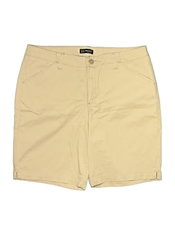 Lee Khaki Shorts (view 1)
