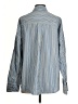 AE77 100% Cotton Stripes Blue Long Sleeve Button-Down Shirt Size S - photo 2
