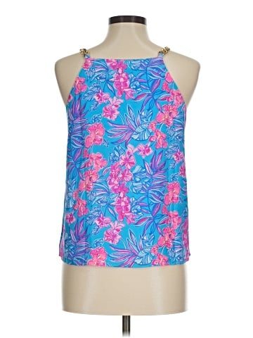 Lilly Pulitzer Sleeveless Silk Top (view 2)
