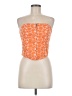 Shein 100% Polyester Orange Tube Top Size 6 - photo 1