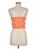 Shein 100% Polyester Orange Tube Top Size 6 - photo 2
