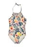 Old Navy Tropical Ivory One Piece Swimsuit Size M - photo 1