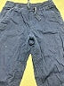 Point Sur 100% Cotton Solid Blue Casual Pants Size 00 - photo 3