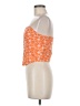 Shein 100% Polyester Orange Tube Top Size 6 - photo 5