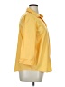 Chico's 100% Cotton Yellow 3/4 Sleeve Button-Down Shirt Size XL (3) - photo 4