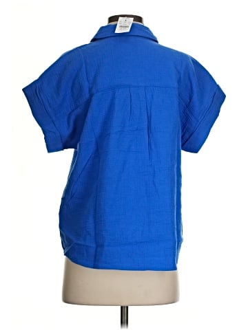 J.Crew Factory Store Short Sleeve Blouse (view 2)