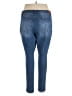 YMI Hearts Blue Jeans Size 18 - photo 2