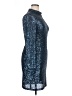 Eliza J Blue Cocktail Dress Size 14 - photo 4