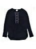 Crewcuts 100% Cotton Blue Long Sleeve Blouse Size 16 - photo 1