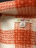 Assorted Brands 100% Polyester Checkered-gingham Orange Jacket Size XS - photo 6
