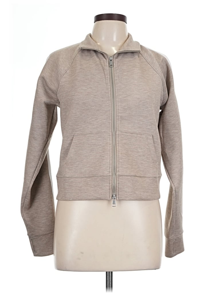 Pre-owned Ypb Zip Up Hoodie In Tan