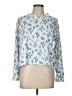 Jaclyn Intimates Teal Long Sleeve Turtleneck Size L - photo 1