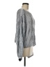 Splendid Metallic Gray Pullover Sweater Size M - photo 4