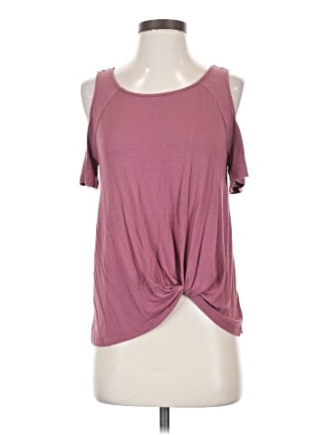 Pink Rose Short Sleeve Top (view 1)