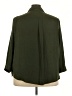 Torrid 100% Polyester Green 3/4 Sleeve Blouse Size 3X Plus (3) - photo 2